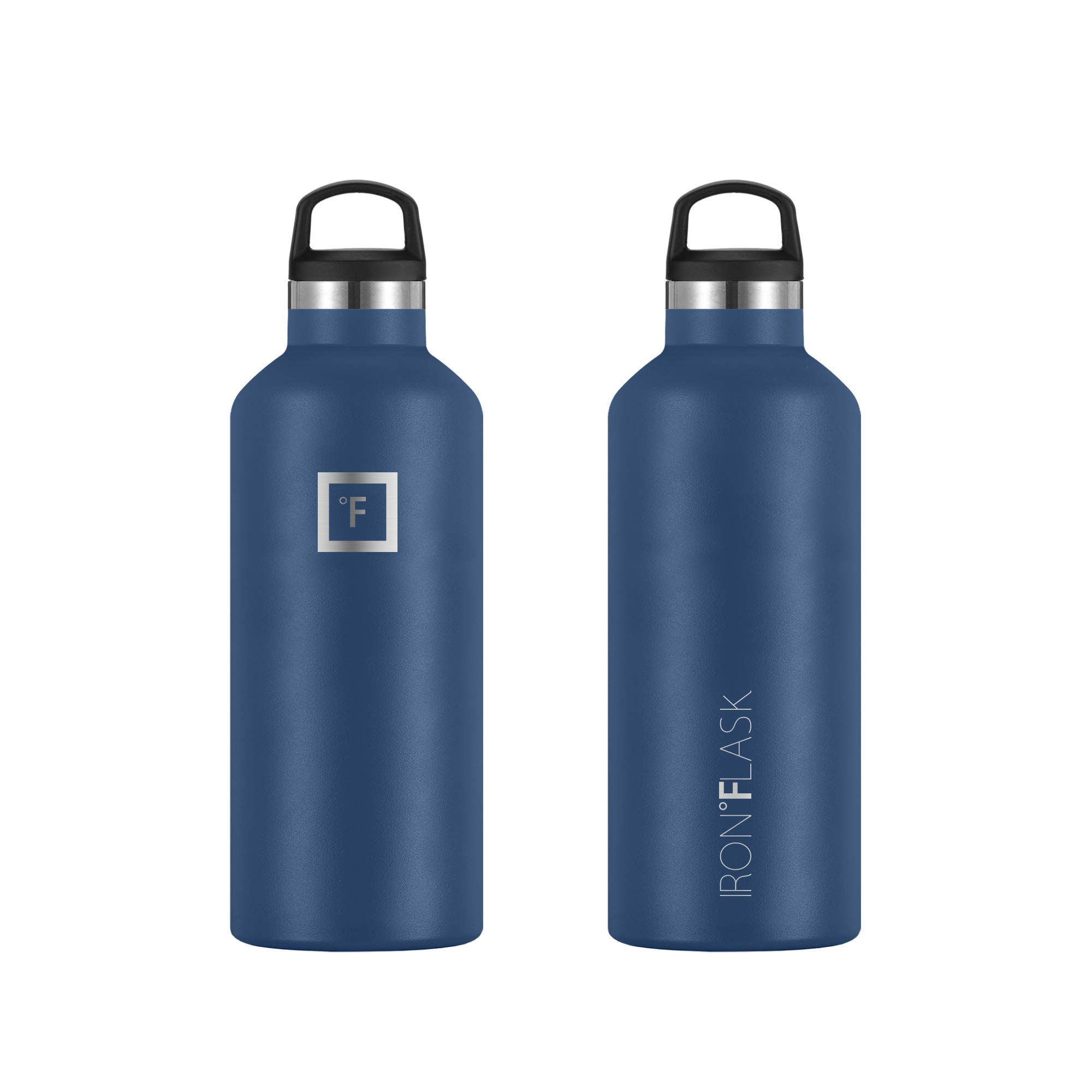 Foto 6 pulgar | Botella De Agua Iron °flask Para Acampar Y Senderismo, 950 Ml, Color Azul Crepúsculo - Venta Internacional.