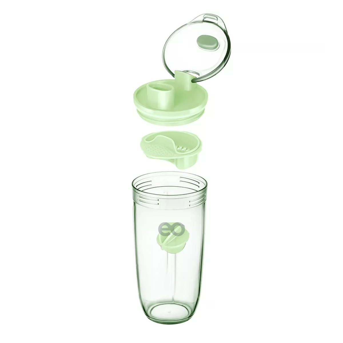 Foto 2 pulgar | Language Mezcladora Productos Deportivos 400ml Eo Safe Imports Esi-17455-1 Verde