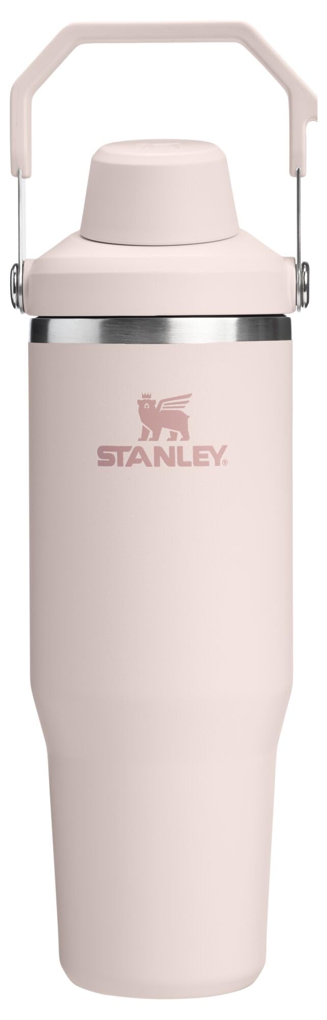 Foto 2 pulgar | Vaso Stanley Iceflow 2.0 Fast Flow Con Mango De Cuarzo Rosa De 900 Ml - Venta Internacional.