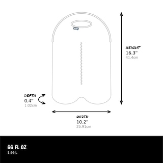 Foto 3 | Tote Bag Built 2b-blk De Neopreno Resistente A Las Manchas Para 2 Botellas, Color Negro - Venta Internacional.