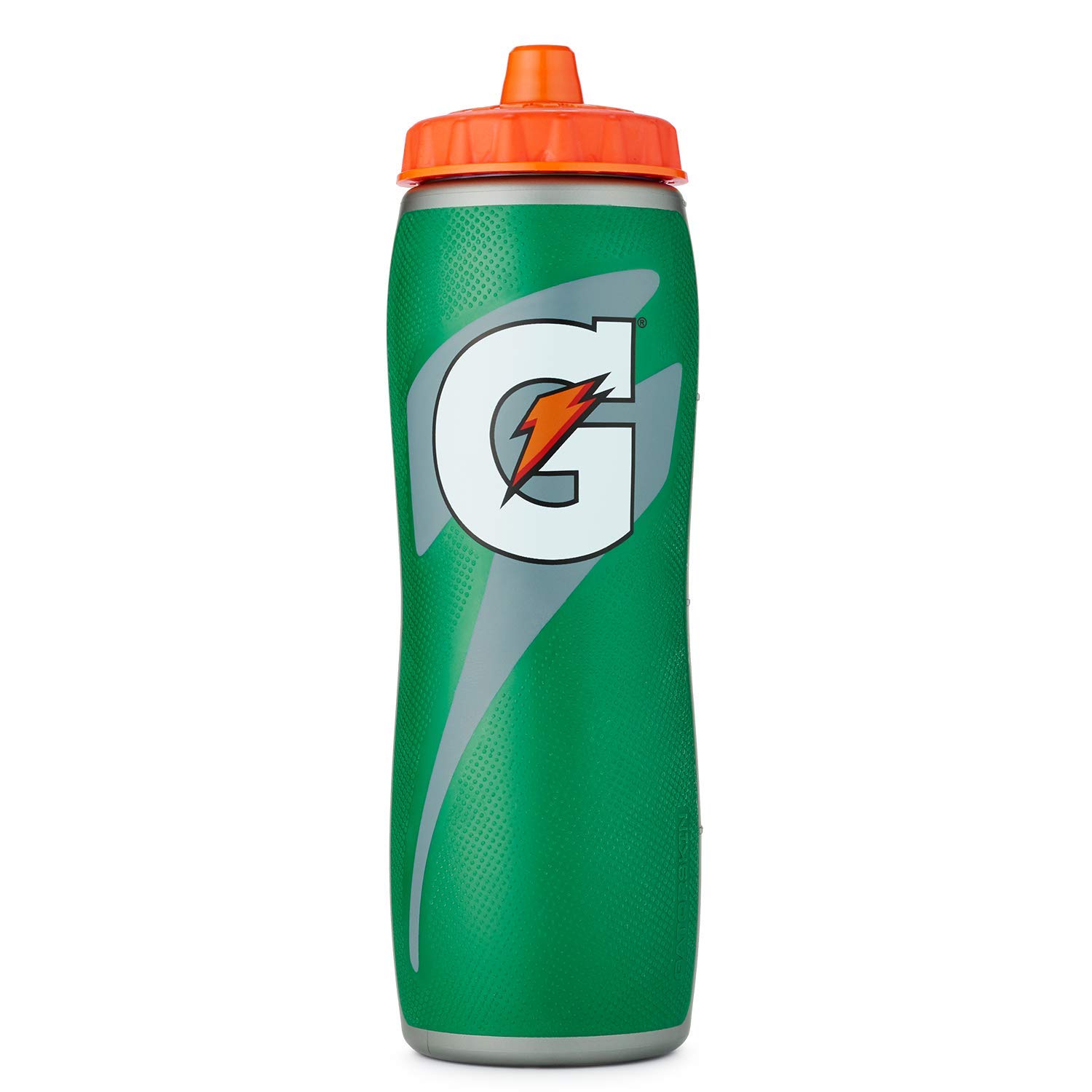 Botella De Agua Gatorade Gator-skin Con Aislamiento De 946 Ml, Color Verde - Venta Internacional.