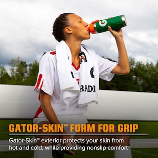 Foto 3 | Botella Deportiva Gatorade De Acero Inoxidable, 770 Ml, Doble Pared, Verde - Venta Internacional.