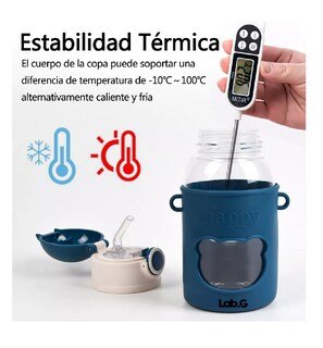 Foto 3 | Botellas de Agua Lab.G 2 Piezas Azul y Rosa 620 ml