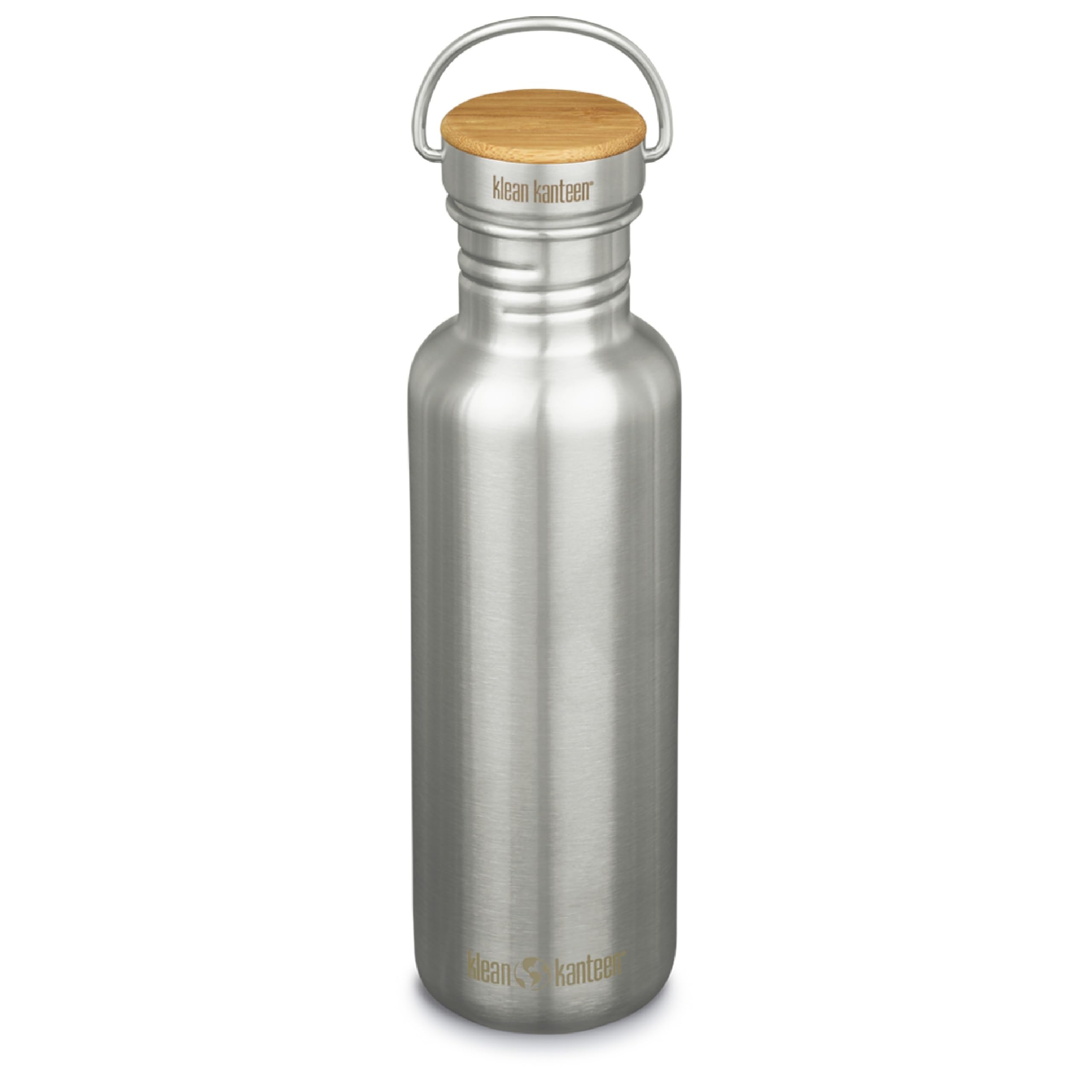 Foto 2 pulgar | Botella De Agua Klean Kanteen Reflect De 800 Ml Con Tapa De Bambú - Venta Internacional.
