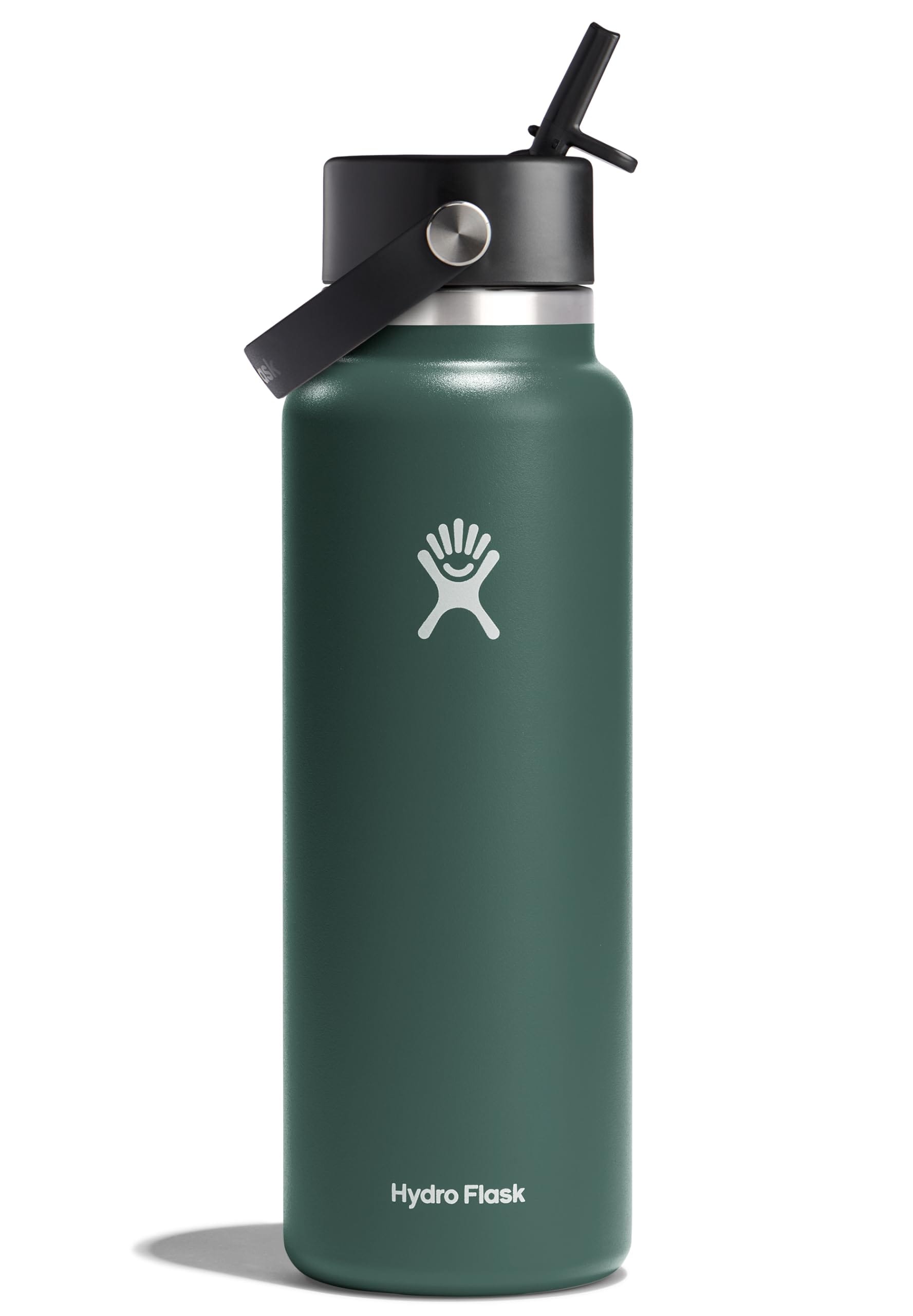 Botella De Agua Hydro Flask Wide Flex Straw Cap 1.2 L - Venta Internacional. $1,465