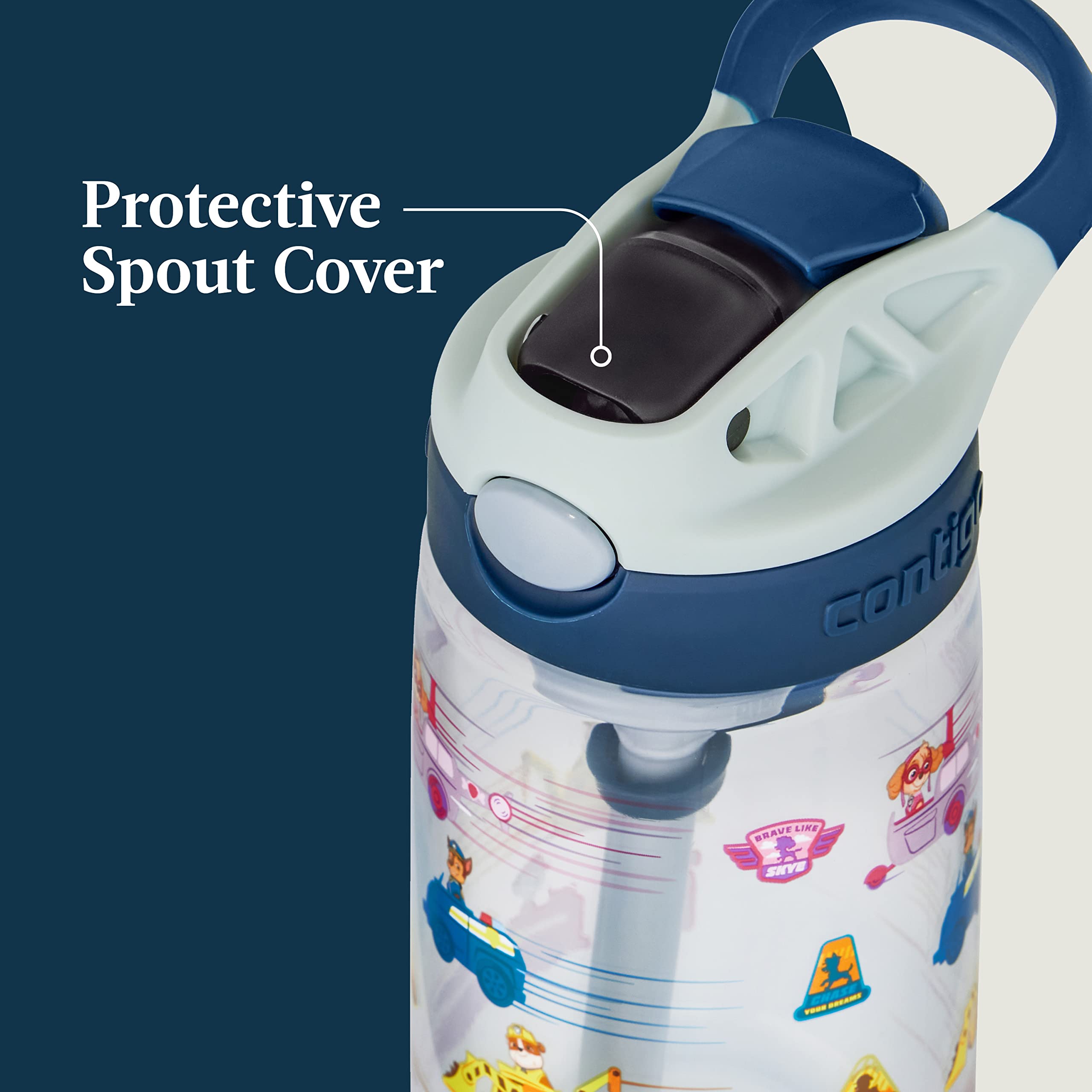 Foto 6 pulgar | Botellas De Agua Contigo Paw Patrol Kids, 400 Ml, Paquete De 2 - Venta Internacional.