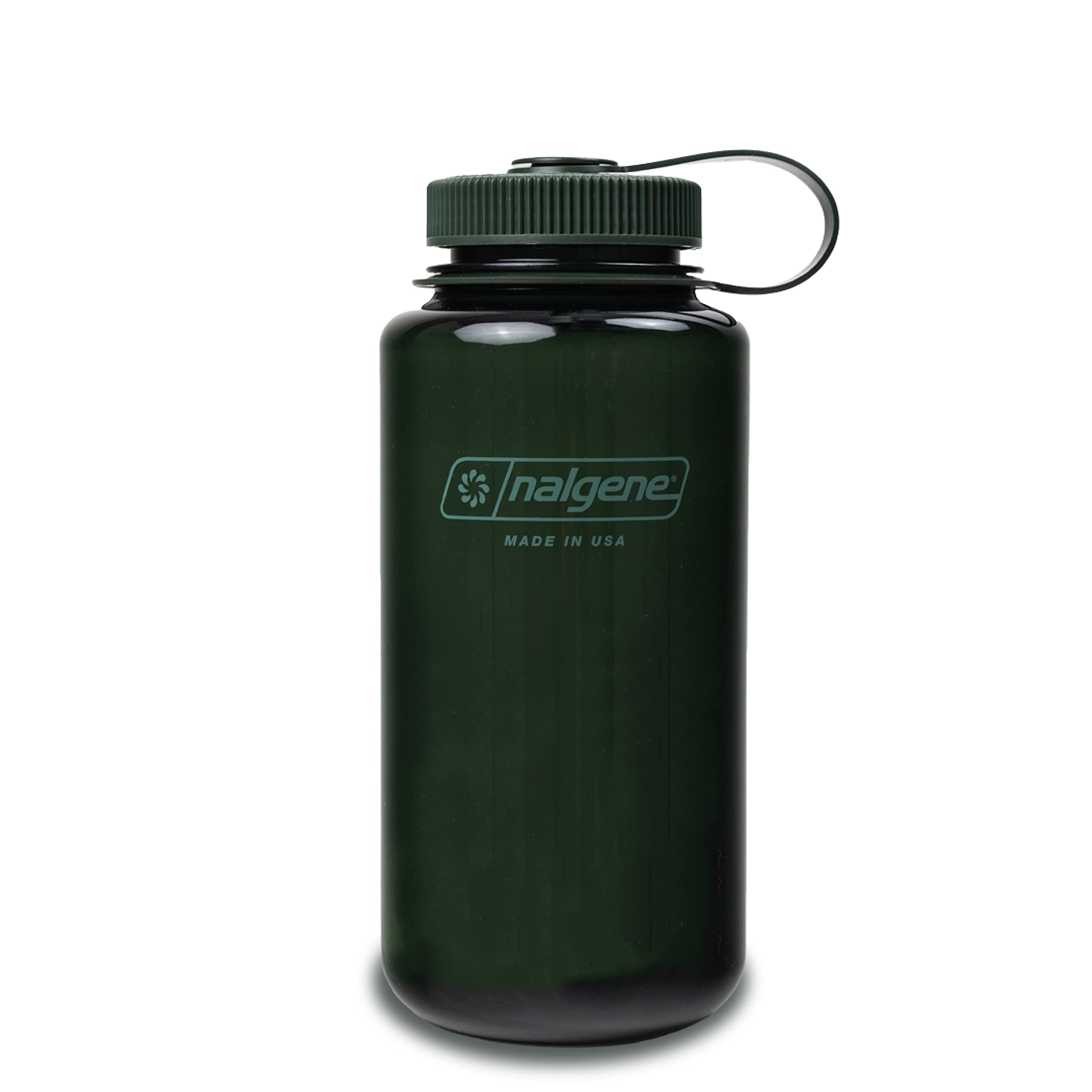 Foto 2 pulgar | Botella De Agua Nalgene Monocromática Sin Bpa Reciclada, 1 Litro, Jade - Venta Internacional.