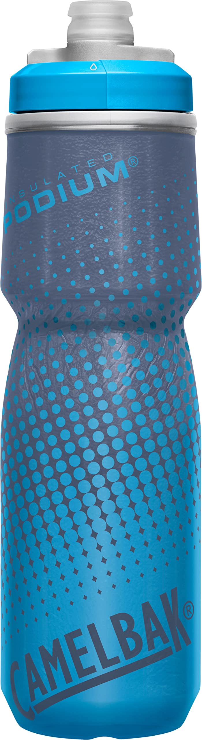 Foto 2 pulgar | Botella De Agua Camelbak Podium Chill Con Aislamiento De 700 Ml Blue Dot - Venta Internacional.