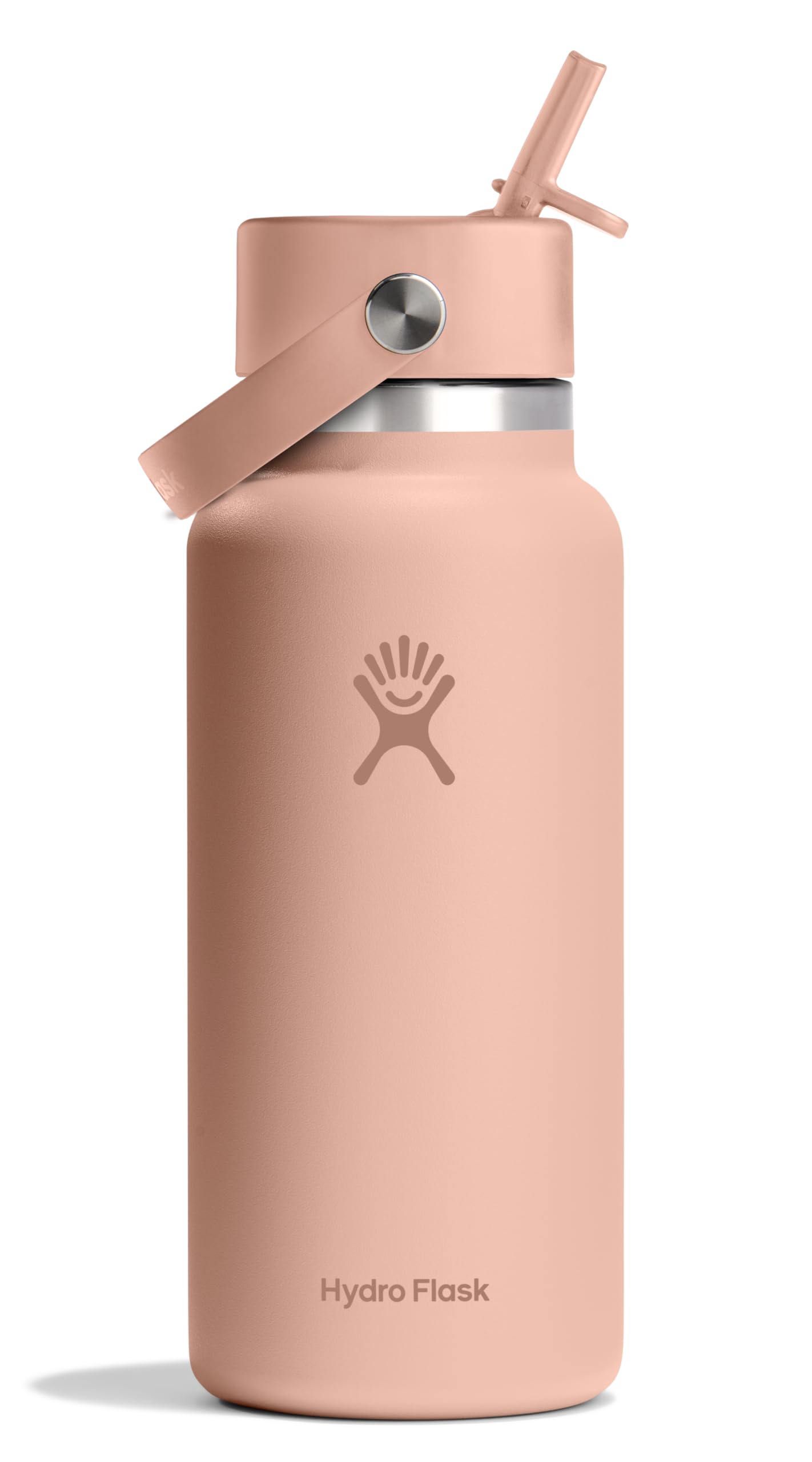 Foto 2 pulgar | Botella De Agua Hydro Flask, 946 Ml, Boca Ancha Con Tapa De Pajita Flexible - Venta Internacional.