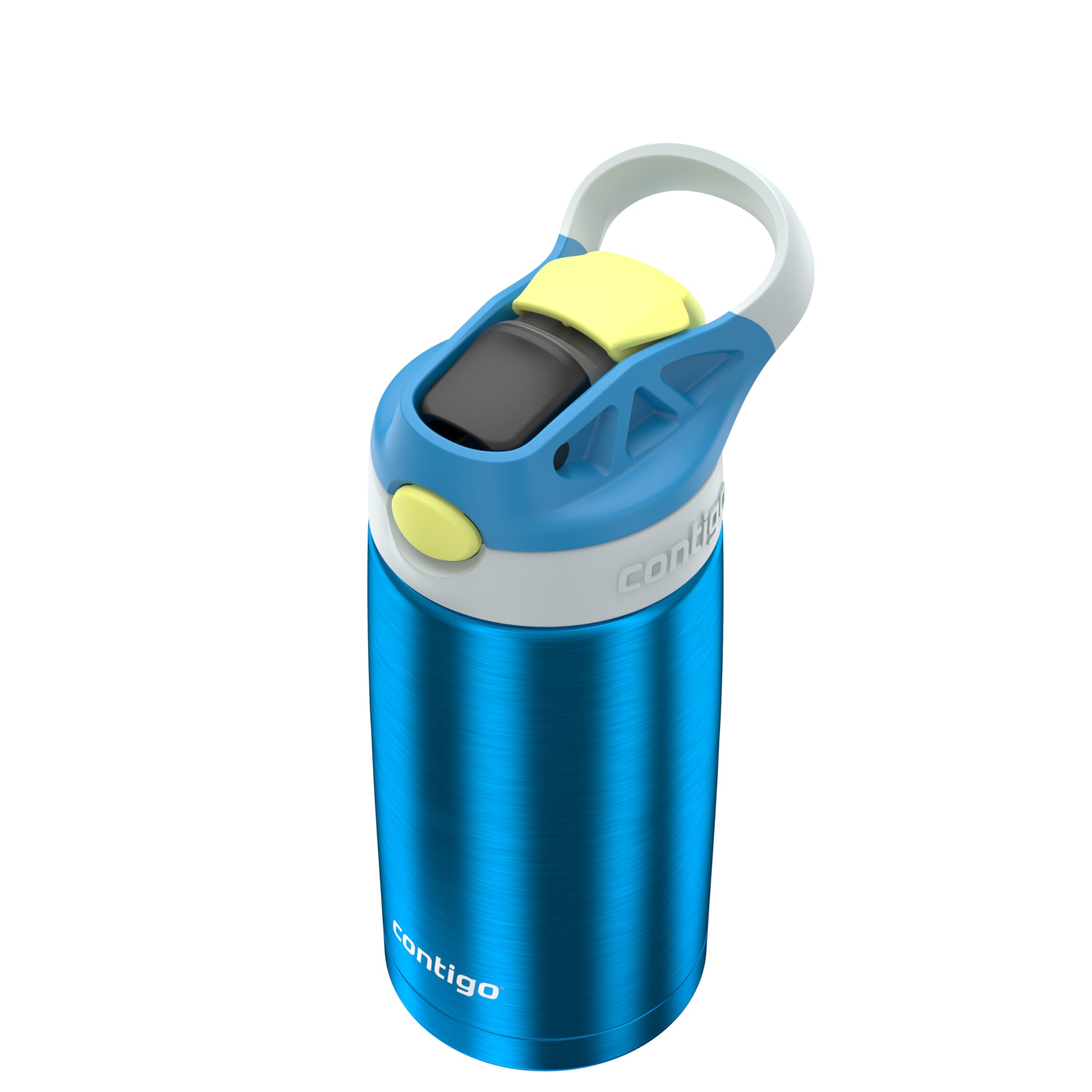 Foto 3 | Botella De Agua Contigo Kids De Acero Inoxidable De 400 Ml Con Pajita - Venta Internacional.