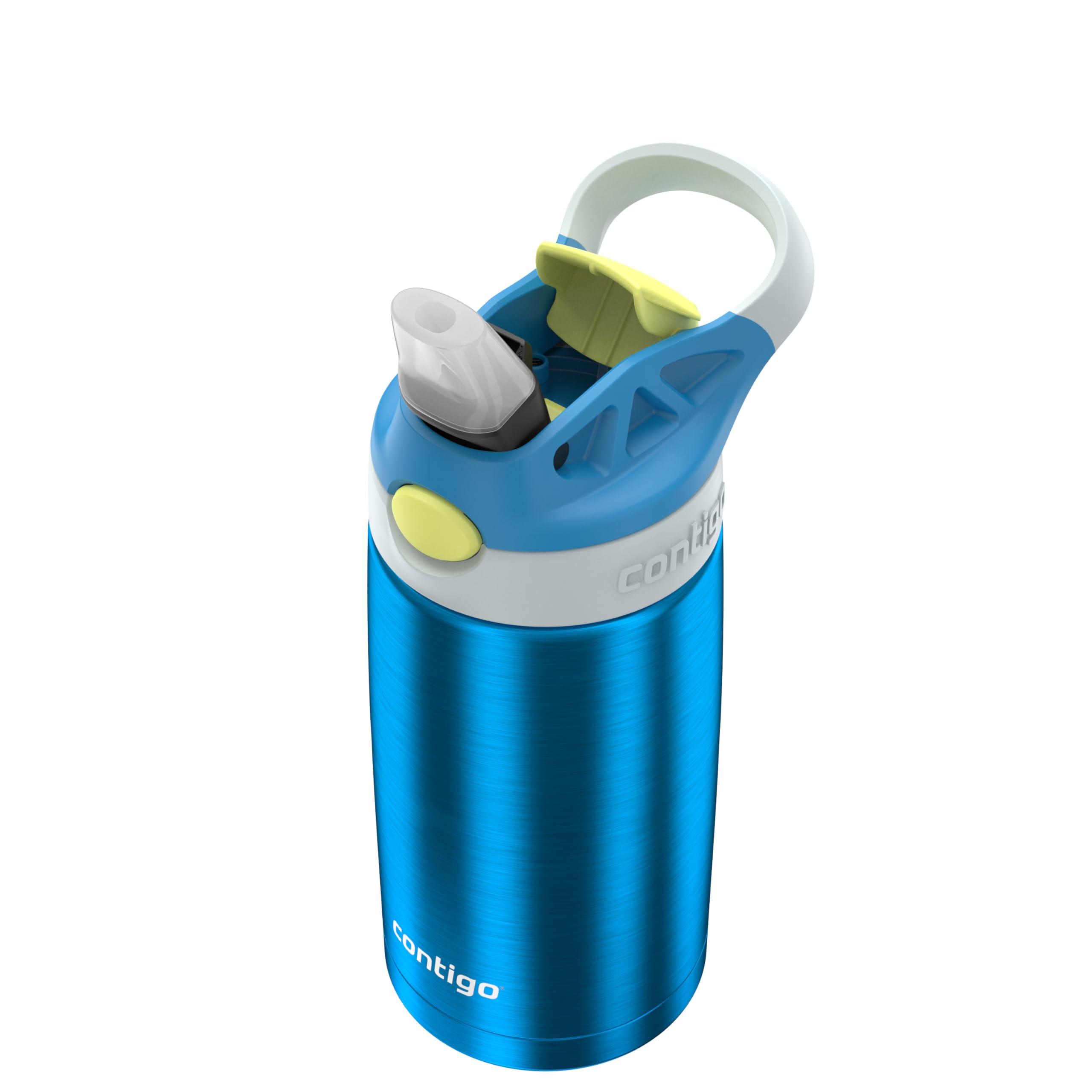 Foto 5 pulgar | Botella De Agua Contigo Kids De Acero Inoxidable De 400 Ml Con Pajita - Venta Internacional.