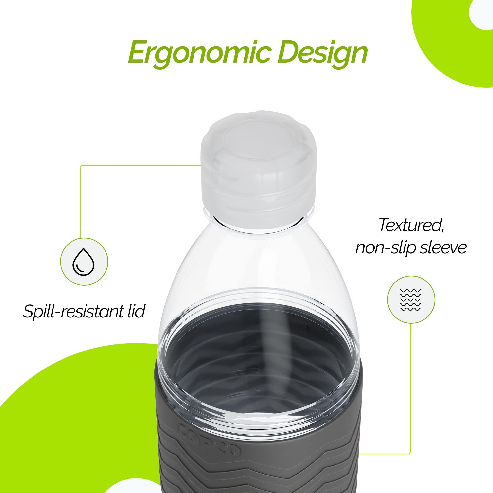 Foto 6 pulgar | Botella De Agua Copco Hydra De 500 Ml (juego De 2), Sin Bpa, Gris - Venta Internacional.