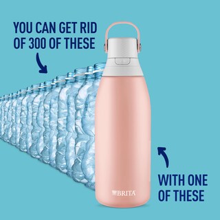 Foto 2 | Botella De Agua Brita Stainless Steel Premium 946 Ml Con Filtro - Venta Internacional.