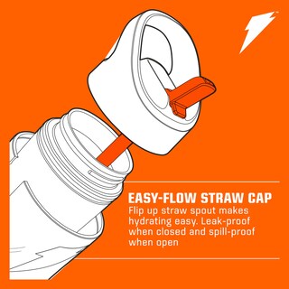Foto 3 | Botella De Agua Gatorade Kids' Rookie Metal 350 Ml De Acero Inoxidable - Venta Internacional.