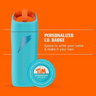 Foto 5 | Botella De Agua Gatorade Kids' Rookie Metal 350 Ml De Acero Inoxidable - Venta Internacional.