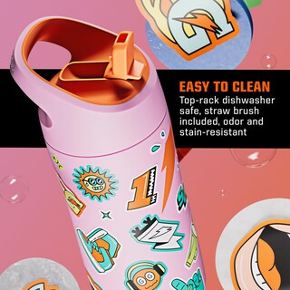 Foto 6 | Botella De Agua Gatorade Kids' Rookie Metal 350 Ml De Acero Inoxidable - Venta Internacional.