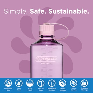 Foto 2 | Botella De Agua Nalgene Sustain Tritan Sin Bpa 946 Ml Cherry - Venta Internacional.