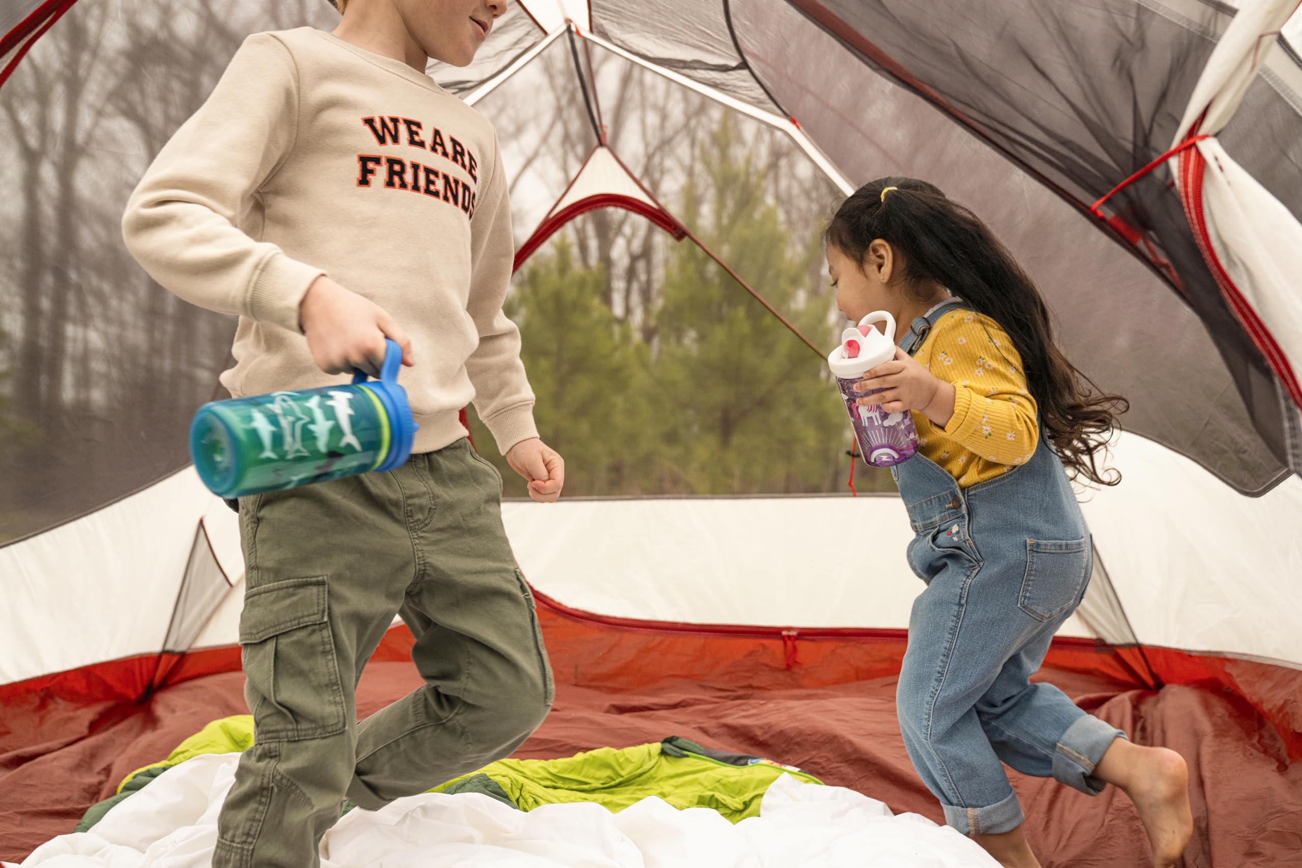Foto 3 pulgar | Botella De Agua Camelbak Eddy+ Kids De 400 Ml Con Tapa Con Pajita A Prueba De Fugas - Venta Internacional.