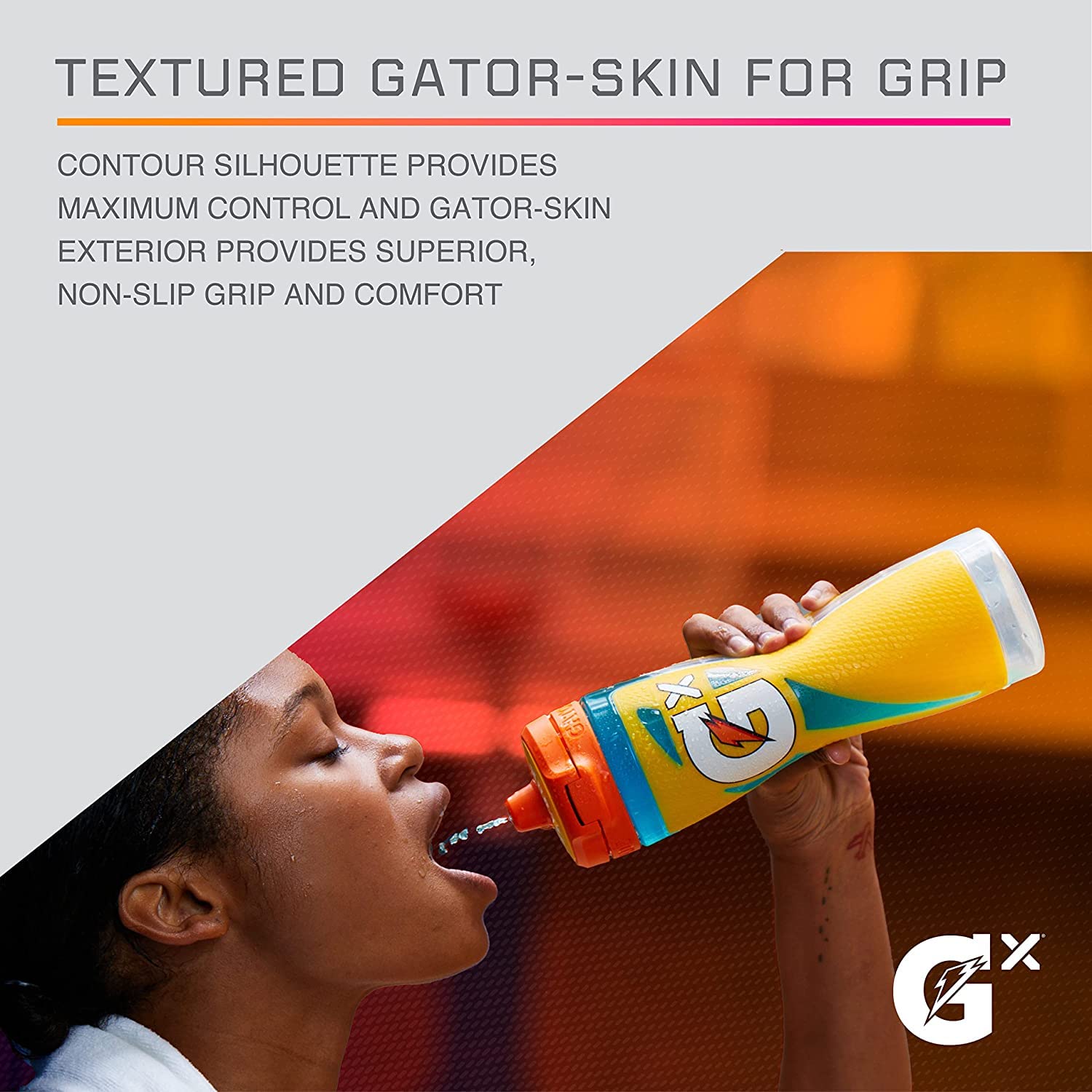 Foto 7 | Botella Gatorade Gx Marble White De 900 Ml Con Cápsula De Fórmula - Venta Internacional.