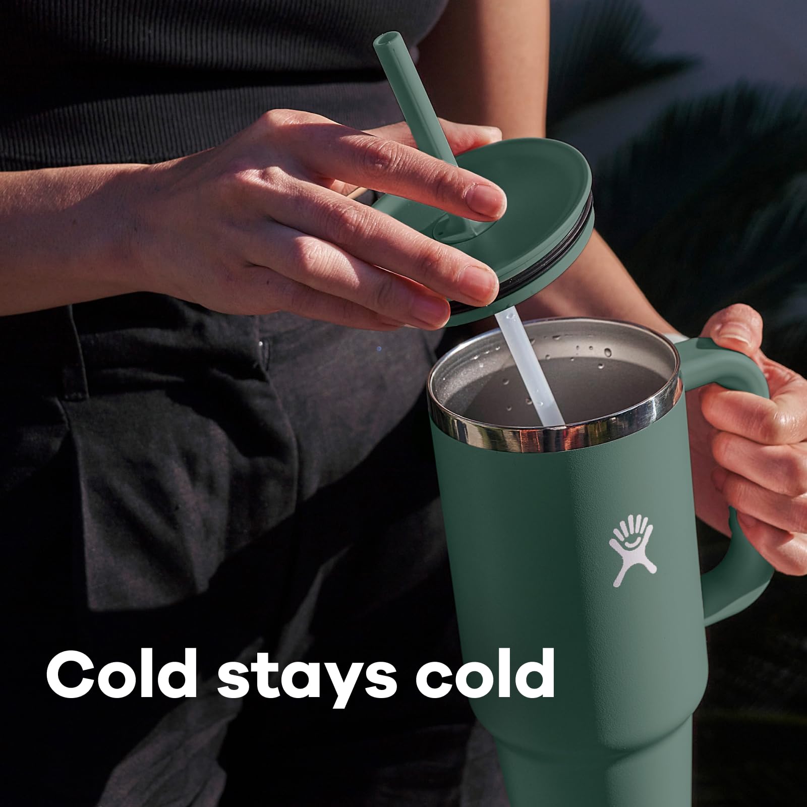 Foto 6 pulgar | Vaso De Viaje Hydro Flask All Around, 946 Ml, Color Abeto - Venta Internacional.