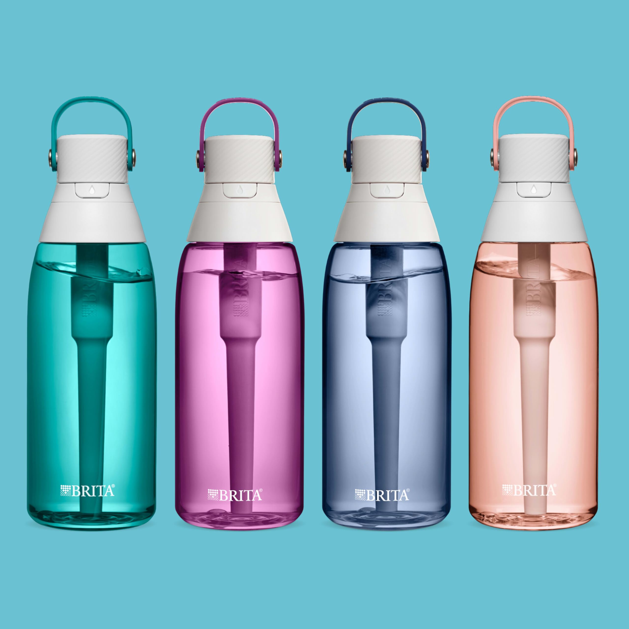 Foto 7 pulgar | Botella De Agua Brita De Plástico Duro De Primera Calidad, 1,06 L - Venta Internacional.