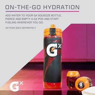Foto 4 | Botella De Agua Gatorade Gx Exclusive De 900 Ml Con Cápsula De Fórmula - Venta Internacional.
