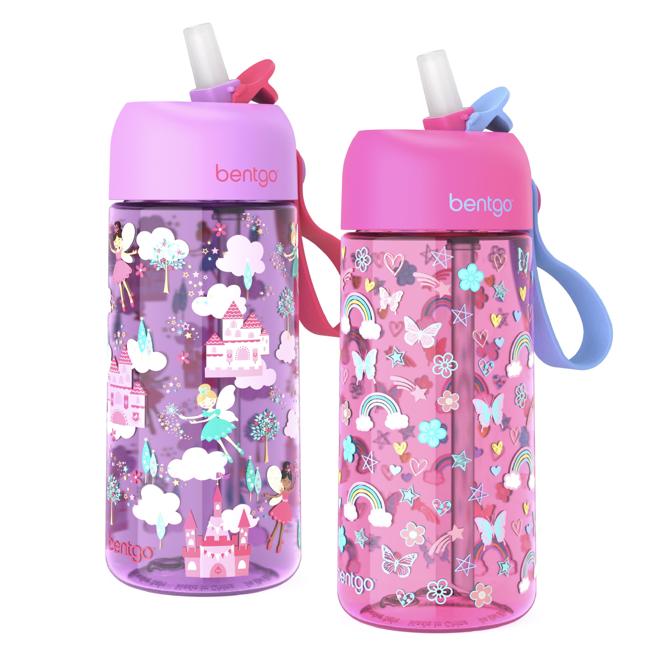 Foto 2 pulgar | Botella De Agua Bentgo Kids, 450 Ml, Paquete De 2 Unidades, Tritan, Sin Bpa, 3+ - Venta Internacional.