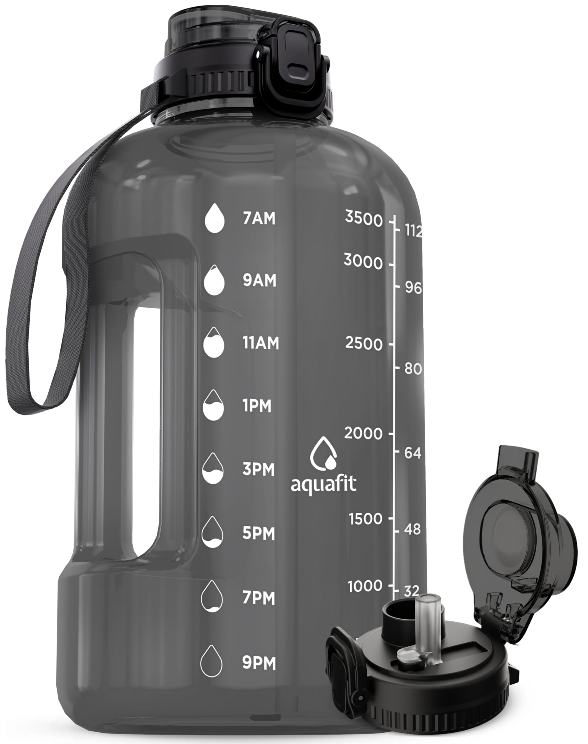 Foto 2 pulgar | Jarra De Agua Aquafit Aquafit De 1 Galón Con Marcador De Tiempo Sin Bpa - Venta Internacional.