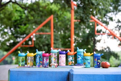 Foto 6 | Botella De Agua Camelbak Eddy+ Kids De 400 Ml Con Straw Top Sharks - Venta Internacional.