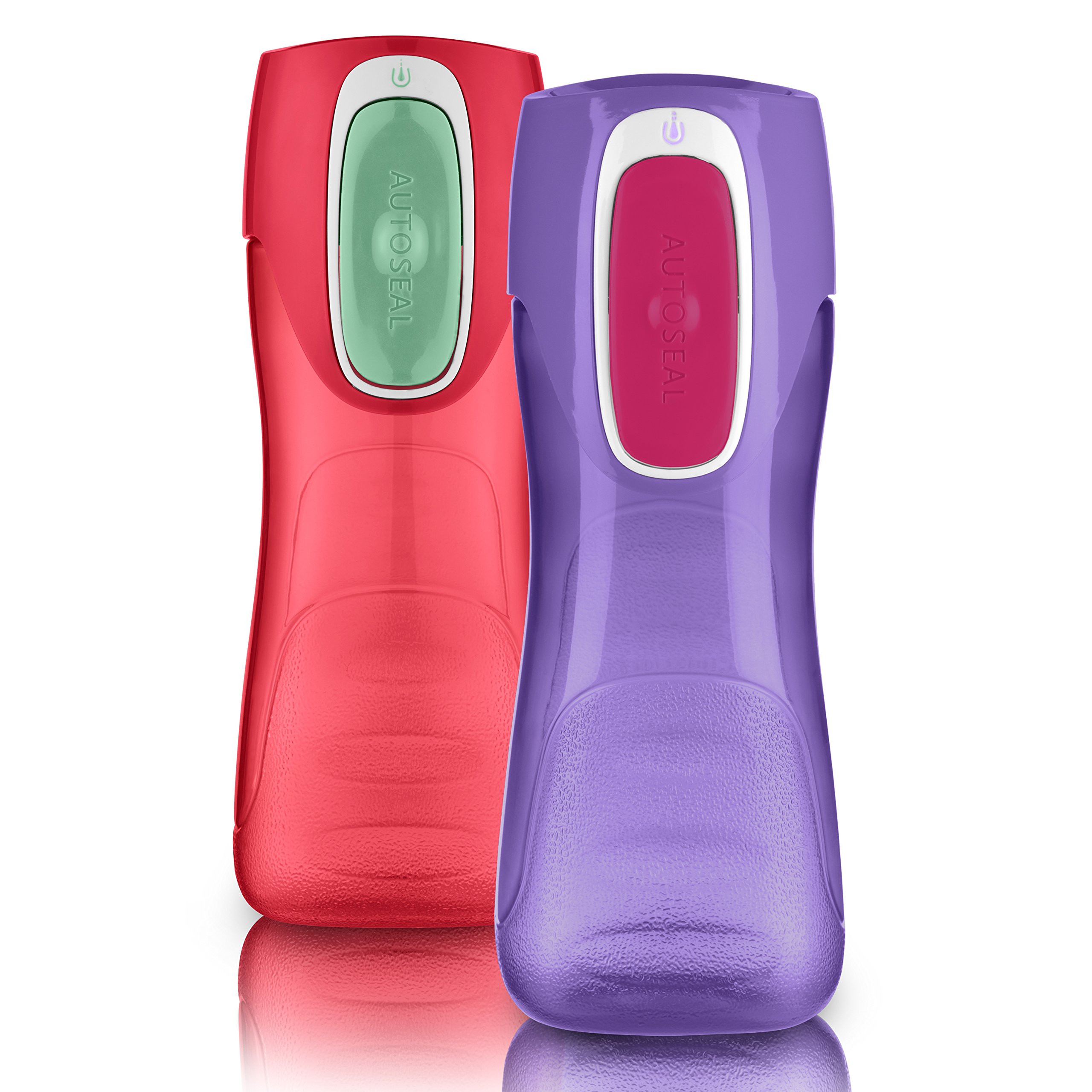Foto 2 pulgar | Botellas De Agua Contigo Autoseal Trekker Kids 414 Ml, Paquete De 2 - Venta Internacional.