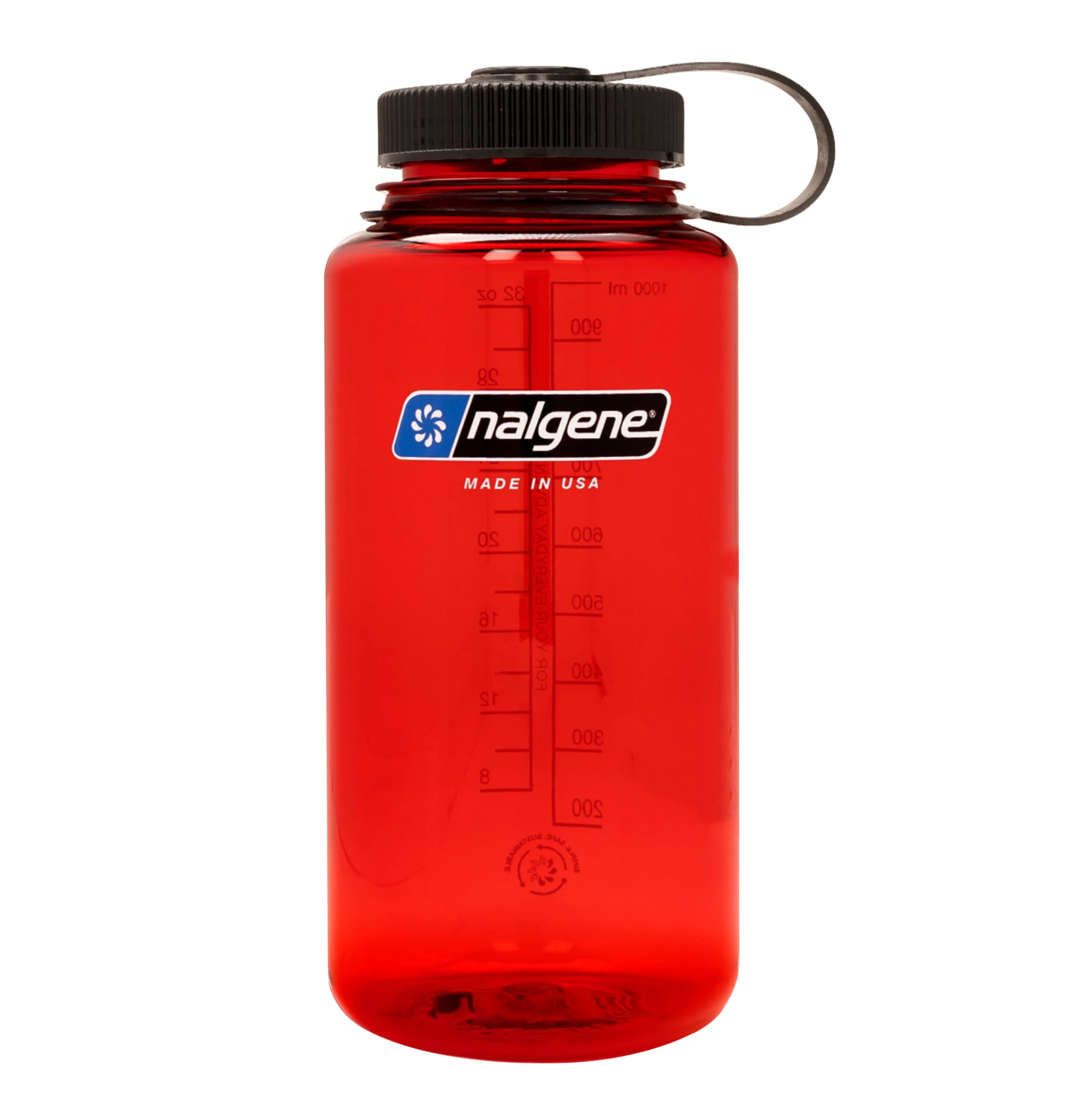 Foto 2 pulgar | Botella De Agua Nalgene Sustain Tritan Sin Bpa 946 Ml, Color Rojo - Venta Internacional.