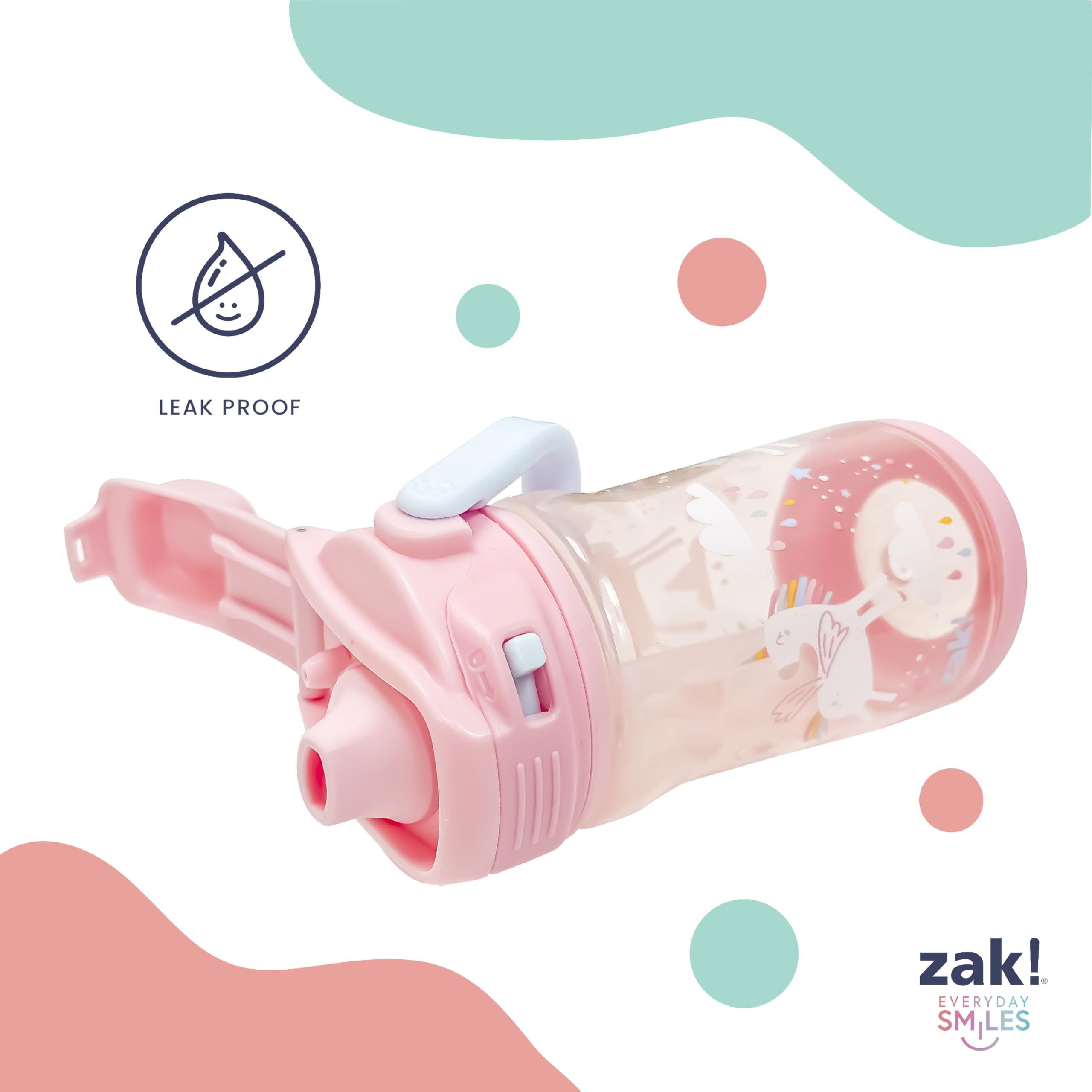 Foto 5 pulgar | Botella De Agua Zak Designs Disney Pixar Cars Beacon 350 Ml Para Niños - Venta Internacional.