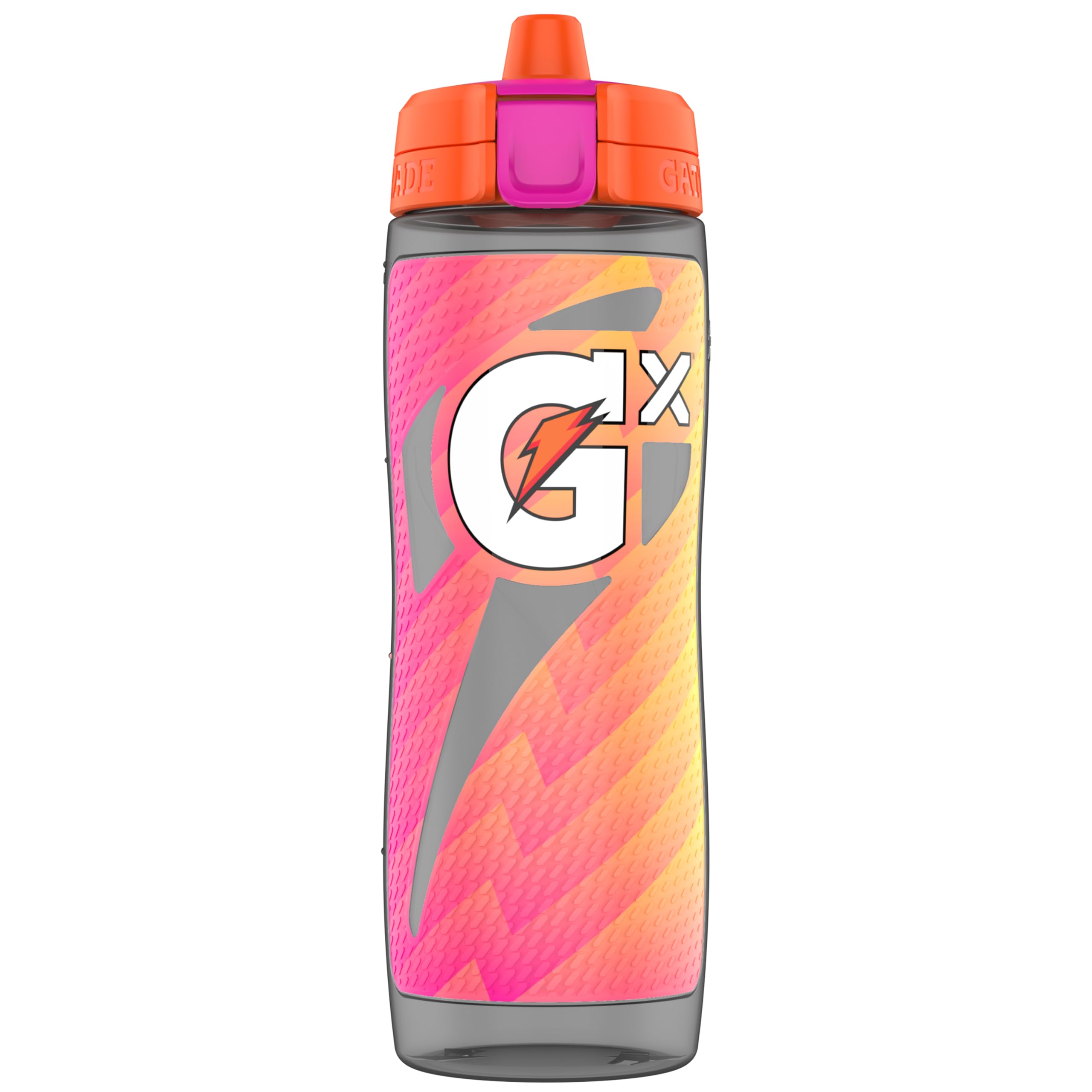 Foto 2 pulgar | Botella Gatorade Gx Momentum Neon Pink De 900 Ml Con Cápsula De Fórmula - Venta Internacional.