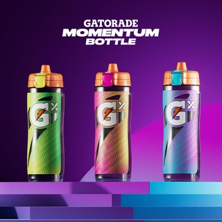 Foto 3 | Botella Gatorade Gx Momentum Neon Pink De 900 Ml Con Cápsula De Fórmula - Venta Internacional.