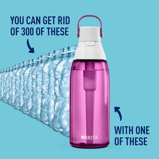 Foto 2 | Botella De Agua Brita De Plástico Duro De Primera Calidad, 1,06 L - Venta Internacional.
