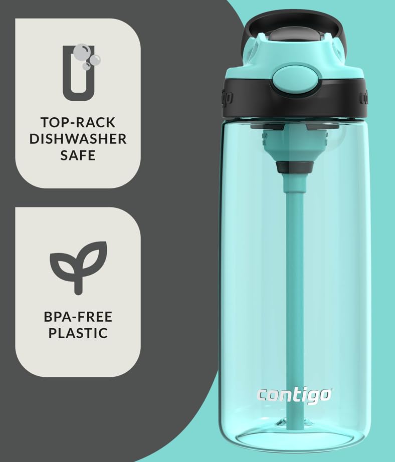 Foto 6 pulgar | Botella De Agua Contigo Aubrey, A Prueba De Fugas, 600 Ml, Paquete De 2 - Venta Internacional.