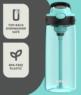Foto 5 | Botella De Agua Contigo Aubrey, A Prueba De Fugas, 600 Ml, Paquete De 2 - Venta Internacional.