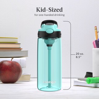 Foto 7 | Botella De Agua Contigo Aubrey, A Prueba De Fugas, 600 Ml, Paquete De 2 - Venta Internacional.