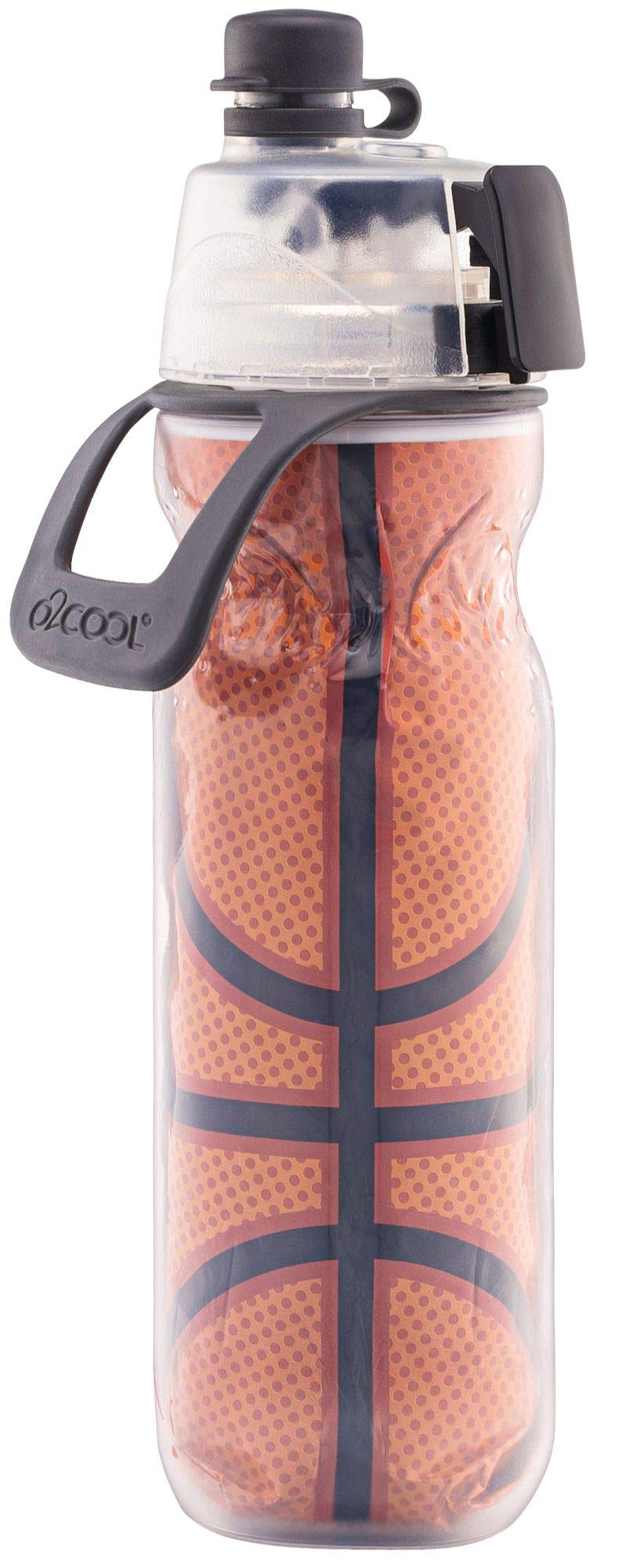 Foto 2 pulgar | Botella De Agua Nebulizada O2cool Mist 'n Sip 2 En 1, 600 Ml, Pelota De Baloncesto - Venta Internacional.