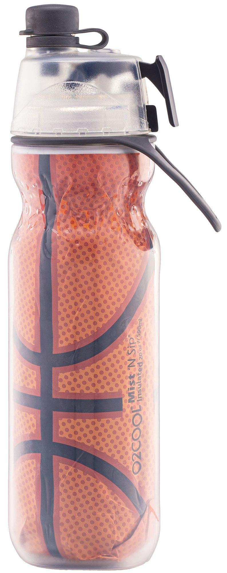 Foto 3 pulgar | Botella De Agua Nebulizada O2cool Mist 'n Sip 2 En 1, 600 Ml, Pelota De Baloncesto - Venta Internacional.