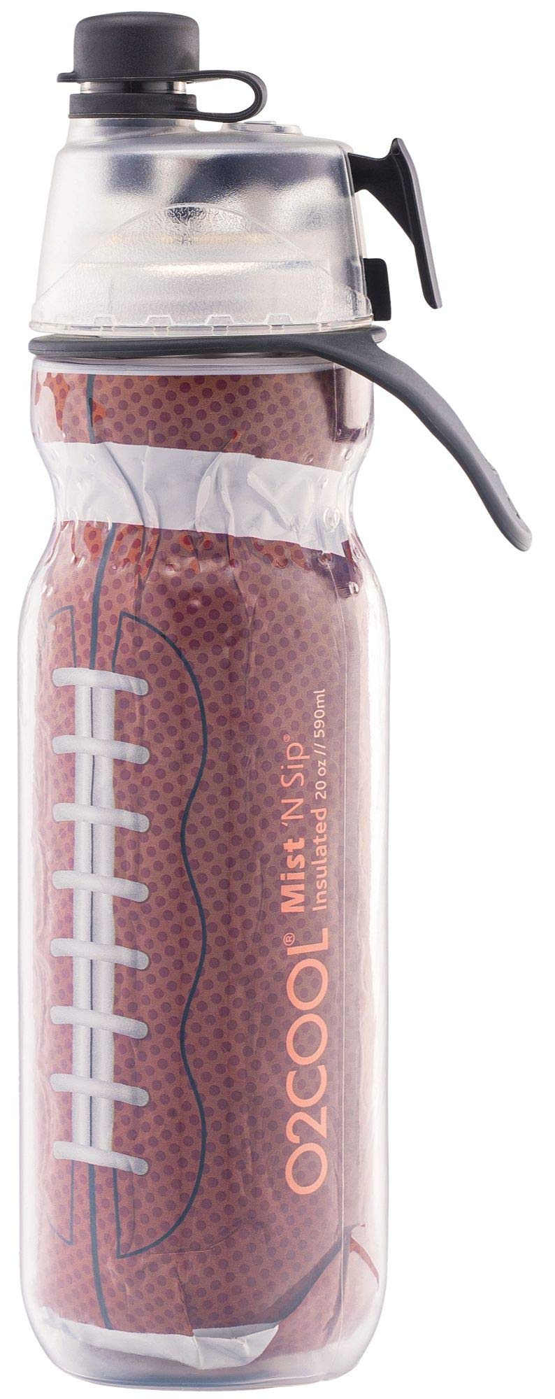 Foto 3 pulgar | Botella De Agua Nebulizada O2cool Mist 'n Sip, 600 Ml, Diseño De Fútbol - Venta Internacional.