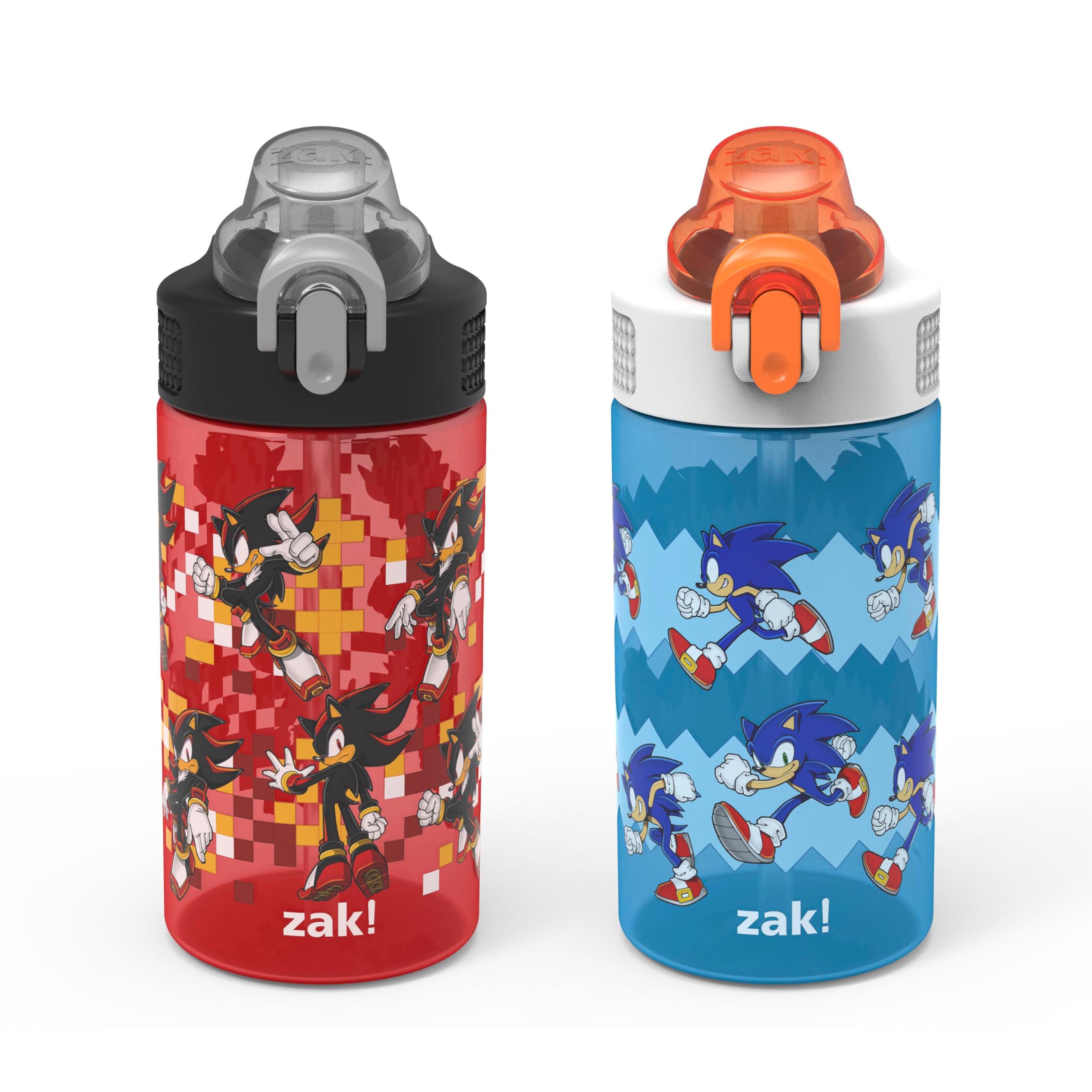 Foto 2 pulgar | Botella De Agua Zak Designs Sonic The Hedgehog Sage 480 Ml Kids - Venta Internacional.