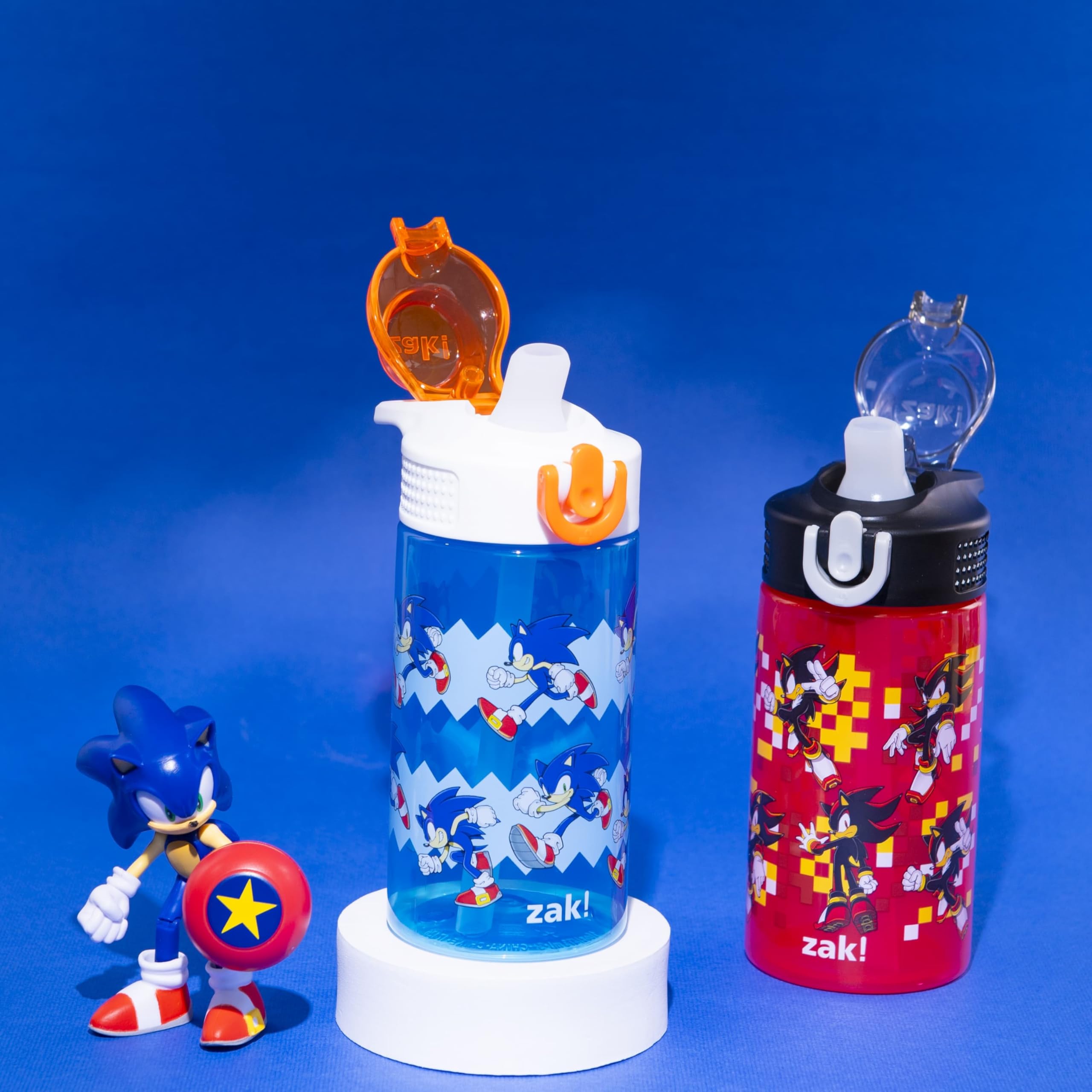 Foto 3 pulgar | Botella De Agua Zak Designs Sonic The Hedgehog Sage 480 Ml Kids - Venta Internacional.