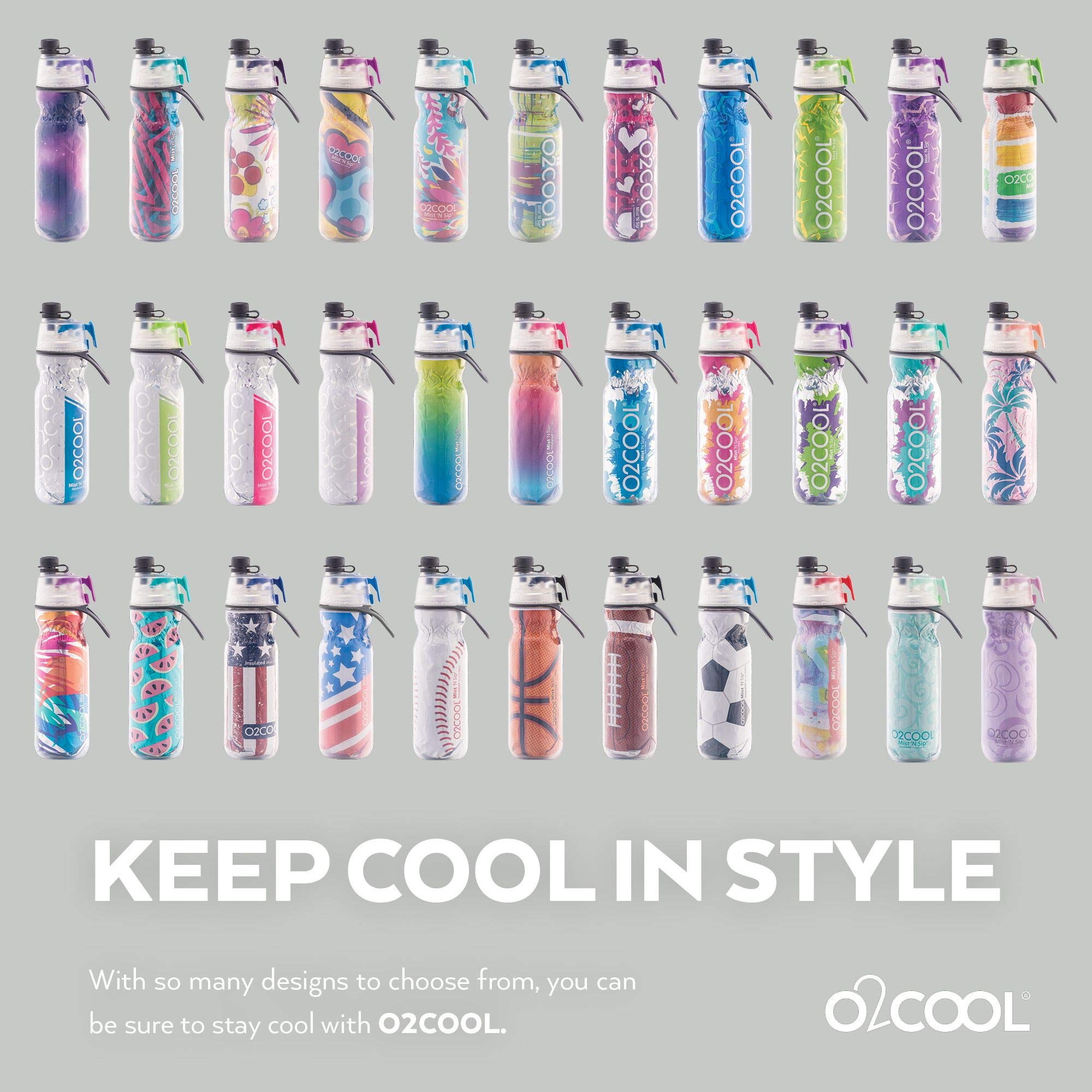 Foto 8 pulgar | Botella De Agua Nebulizadora O2cool Mist 'n Sip, 600 Ml, Reutilizable - Venta Internacional.