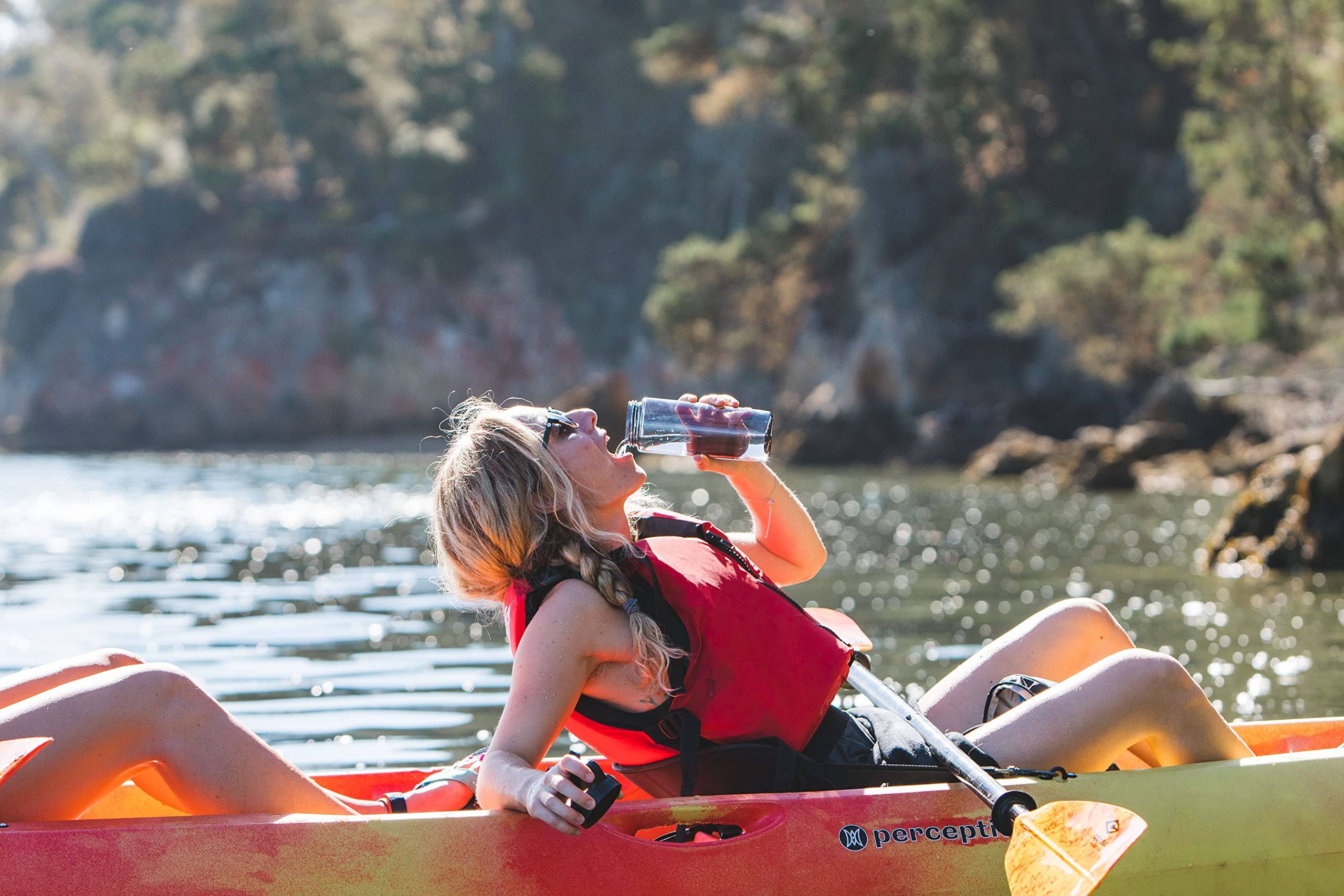 Foto 3 pulgar | Botella De Agua Camelbak Chute Mag Tritan Renew Sin Bpa, 1 Litro - Venta Internacional.