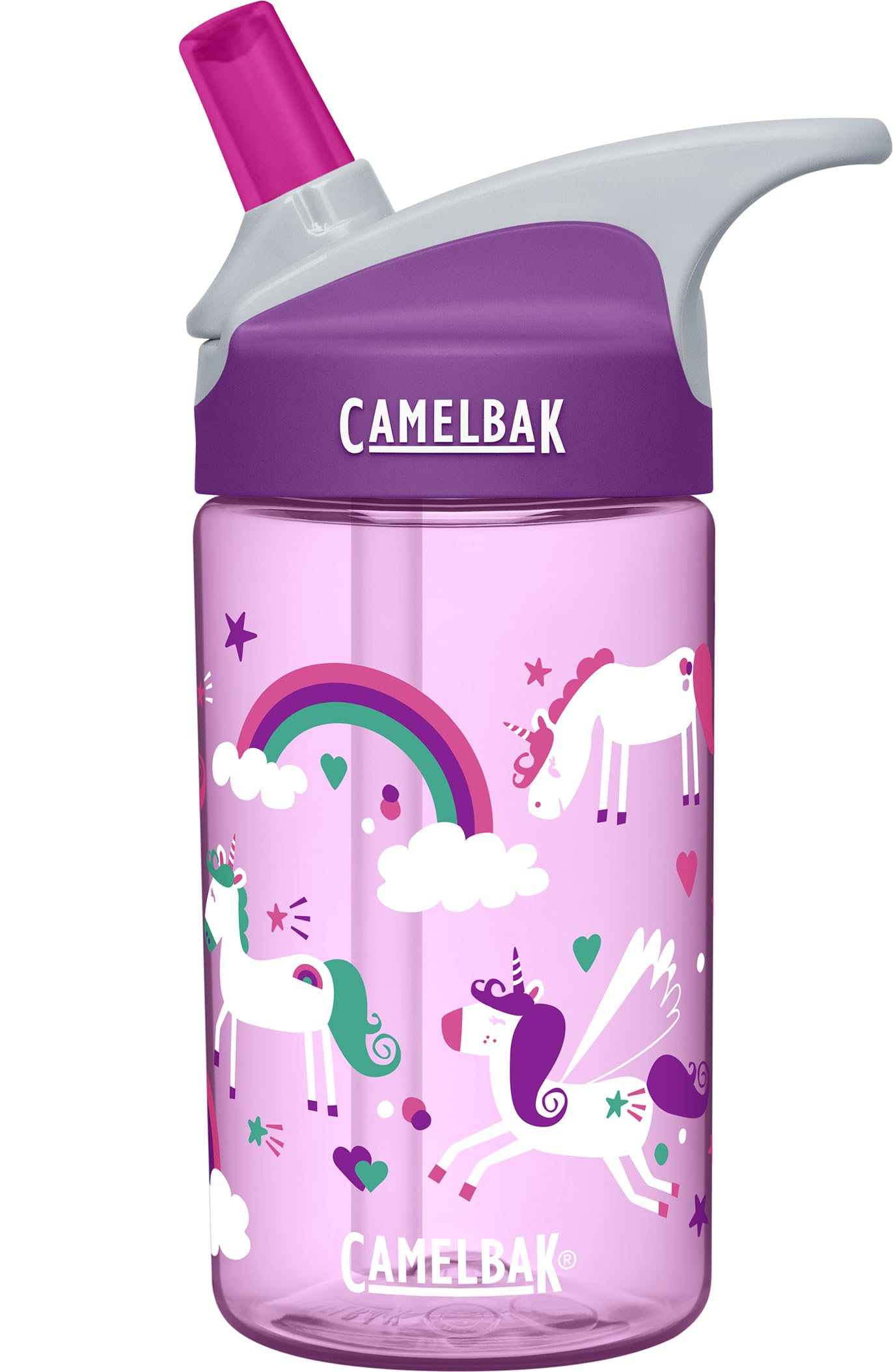 Foto 2 pulgar | Botella De Agua Camelbak Eddy Kids De 350 Ml Con Unicornios Sin Bpa - Venta Internacional.