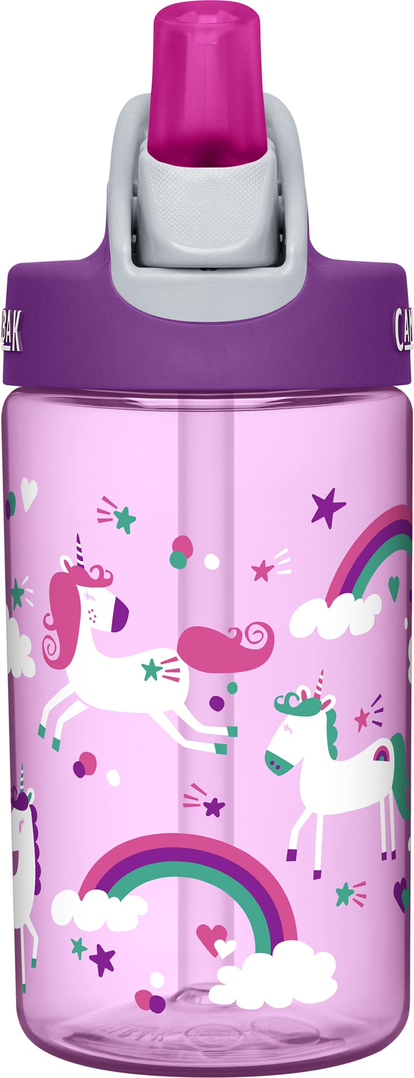 Foto 3 pulgar | Botella De Agua Camelbak Eddy Kids De 350 Ml Con Unicornios Sin Bpa - Venta Internacional.
