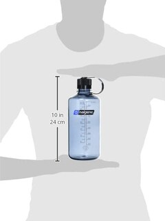 Foto 3 | Botella De Agua Nalgene Sustain Tritan Sin Bpa 946 Ml, Color Gris - Venta Internacional.