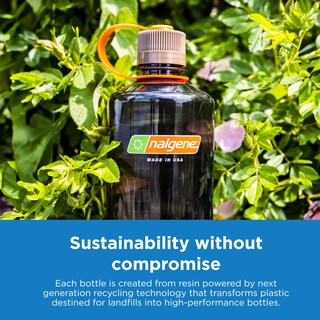Foto 6 | Botella De Agua Nalgene Sustain Tritan Sin Bpa 946 Ml, Color Gris - Venta Internacional.