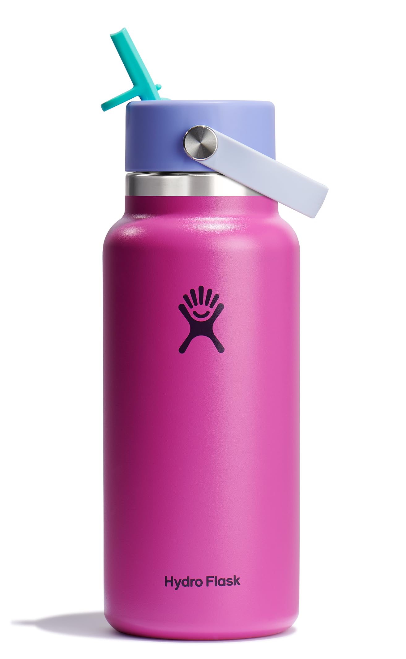 Foto 2 pulgar | Botella De Agua Hydro Flask Wide Flex Straw Cap 946ml Holiday - Venta Internacional.